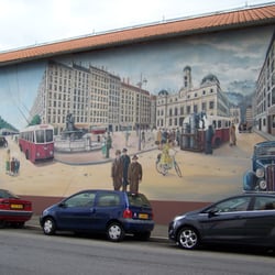 Fresques de Lyon - Histoire des Transports en Commun