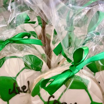 The Sweet Life - Soccer theme sugar cookies... the team loved them! - Coffee & Tea Near Me - Hilmar, California