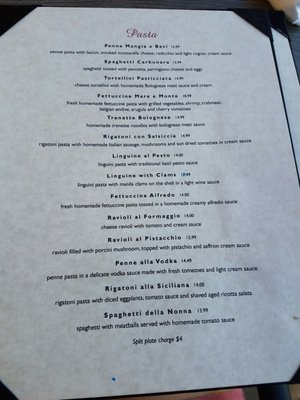 Menu photo 1 Mangia E Bevi Frederick, MD