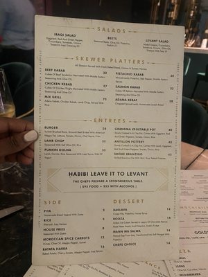 Menu photo 7 Levant Miami, FL Menu photo 7 Levant Miami, FL