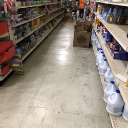 Dollar Tree - Look at how dirty this floor is!!