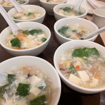 Vege Valley  - Veggie Seafood Soup with Egg - Vegetarian Near Me - San Gabriel, California