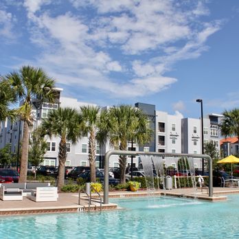 Venue at North Campus - Main Pool View - University Housing Near Me - Tampa, Florida Venue at North Campus - Main Pool View - University Housing Near Me - Tampa, Florida