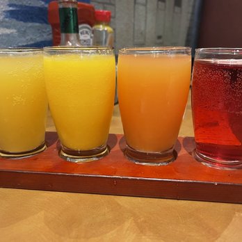 Chompie's - Mimosa flight - almost all juice :-( - Delis Near Me - Scottsdale, Arizona Chompie's - Mimosa flight - almost all juice :-( - Delis Near Me - Scottsdale, Arizona