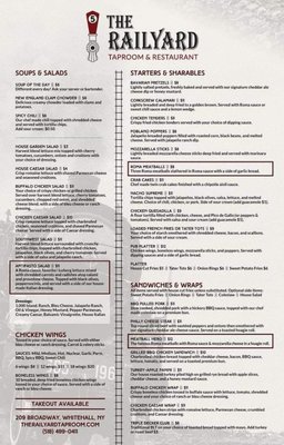 Menu photo 8 The RailYard Whitehall, NY Menu photo 8 The RailYard Whitehall, NY