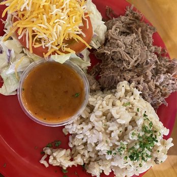 Coconut's Fish Cafe - Kamaole - Local Style Kalua Pork Plate (GF) - Seafood Near Me - Kihei, Hawaii