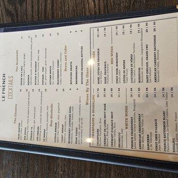 Le French 9+CO - Cocktails, ,mocktails , beer & cider - French Near Me - Denver, Colorado Le French 9+CO - Cocktails, ,mocktails , beer & cider - French Near Me - Denver, Colorado