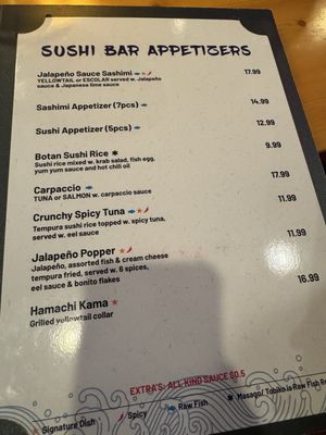 Menu photo 8 Saki Japanese kitchen  Naples, FL