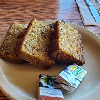 Coconut Grill - Complementary Banana bread - American Near Me - Hilo, Hawaii