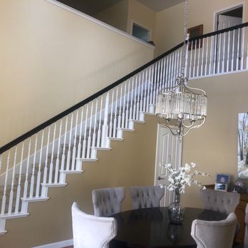 CG Painting - Painted banister - Painters Near Me