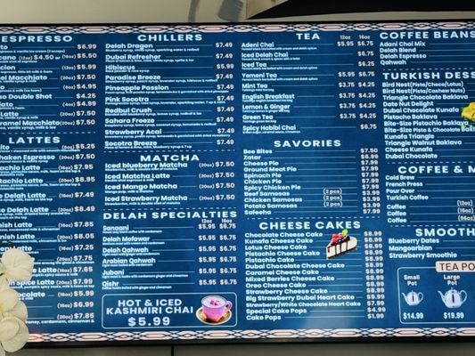 Menu photo 1 Delah Coffee Naperville, IL Menu photo 1 Delah Coffee Naperville, IL