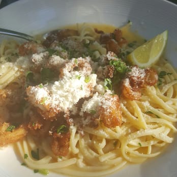 Fuzio Universal Bistro - Crispy calamari linguine - New American Near Me - Modesto, California