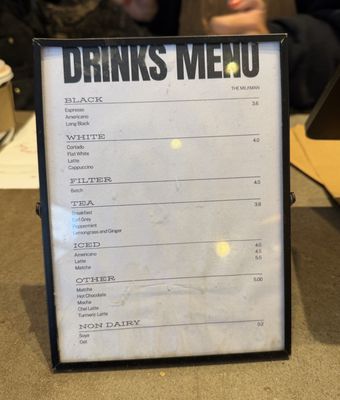 Menu photo 1 The Milkman Edinburgh, EDH Menu photo 1 The Milkman Edinburgh, EDH