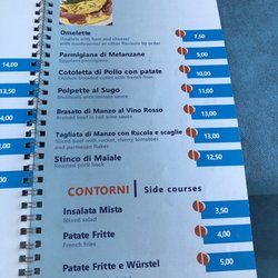 Midnight Sun - Menu