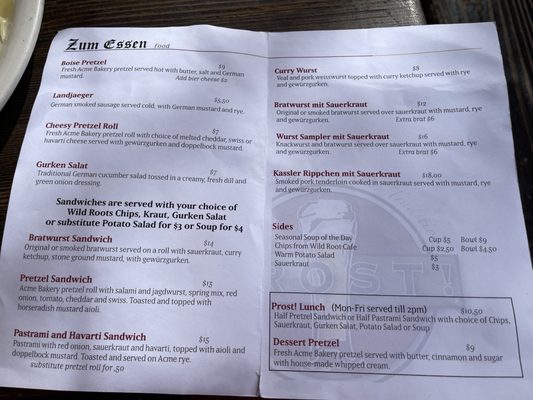 Menu photo 3 Prost! Boise Boise, ID Menu photo 3 Prost! Boise Boise, ID