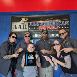 All American Rentals - That's right, WE ARE THE COOLEST!
Lil' ole' us got BEST Equipment Rental Agency in Arizona! Eat our dust Home Depot!