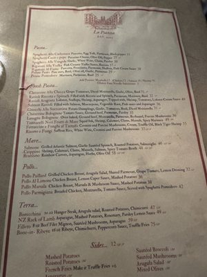Menu photo 3 La Piazza the Grove Los Angeles, CA Menu photo 3 La Piazza the Grove Los Angeles, CA