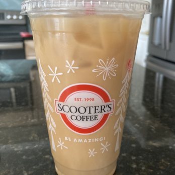 Scooter's Coffee - Coconut milk latte - Coffee & Tea Near Me - Louisville, Kentucky Scooter's Coffee - Coconut milk latte - Coffee & Tea Near Me - Louisville, Kentucky