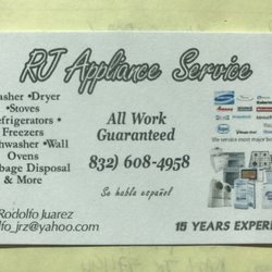 RJ Appliance Service