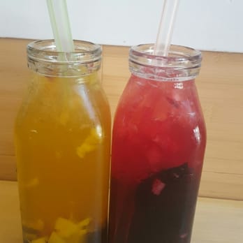 Plentea - Peach green tea and strawberry black tea. All natural and real fruit! - Tea Rooms Near Me - San Francisco, California Plentea - Peach green tea and strawberry black tea. All natural and real fruit! - Tea Rooms Near Me - San Francisco, California