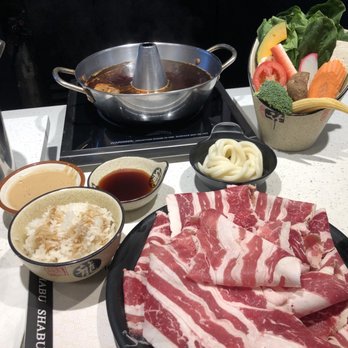 IShabu Shabu - Got the cheap beef, which was honestly so good still! - Hot Pot Near Me - Redondo Beach, California