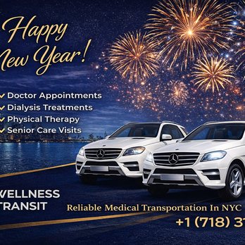 Wellness Transit - Wellness Transit wishes you a Happy 2026!! - Medical Transportation Near Me - Flushing, New York Wellness Transit - Wellness Transit wishes you a Happy 2026!! - Medical Transportation Near Me - Flushing, New York