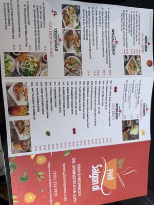 Menu photo 4 Pho Saigon Oi North Springfield, VA