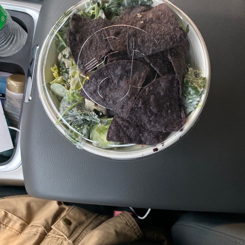 Crisp & Green - Chicken Caesar Salad with tortilla chips! - Salad Near Me - Saint Paul, Minnesota