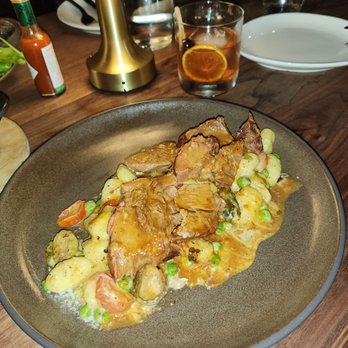 Saltyard - Lamp with gnoki - New American Near Me - Burlingame, California Saltyard - Lamp with gnoki - New American Near Me - Burlingame, California