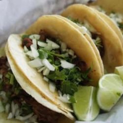 The Tin Cup Tavern - Delicious street brisket tacos.