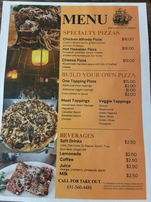 Menu photo 1 The Lost Dutchman Wabasha, MN
