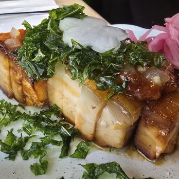 O'Kims - Confit Pork Belly Brulee - Korean Near Me - Honolulu, Hawaii O'Kims - Confit Pork Belly Brulee - Korean Near Me - Honolulu, Hawaii