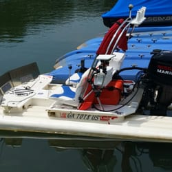 Boundary Waters Resort & Marina - Craigcat! $130 for four hours. Great little watercraft to explore Lake Chatuge in!