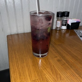 Capital City Grill - Blueberry mojito - Cajun/Creole Near Me - Baton Rouge, Louisiana