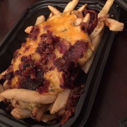Wendy's - Melted cheese and bacon fries