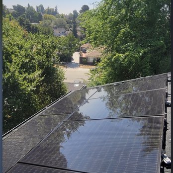 Squeegee Pros - After solar panel cleaning - Window Washing Near Me - San Jose, California