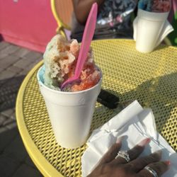 The Avondale Sugar Shack - Peach, Blackberry and Blue Raspberry Icee