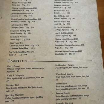 The Herringbone On The Waterfront - Cocktail menu - New American Near Me - Edenton, North Carolina The Herringbone On The Waterfront - Cocktail menu - New American Near Me - Edenton, North Carolina