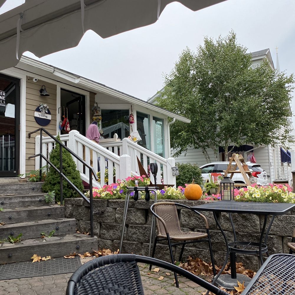 Timber Stone Grill - Beautifully decorated outside seatings - New American Near Me - Hammondsport, New York Timber Stone Grill - Beautifully decorated outside seatings - New American Near Me - Hammondsport, New York