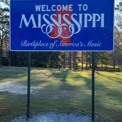 Mississippi Visitor Information Center - Photo Op Mississippi Sign 11-23-2022