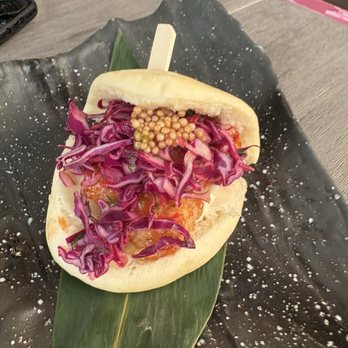 Lucky Robot Restaurant - Shrimp bao - Sushi Bars Near Me - Austin, Texas