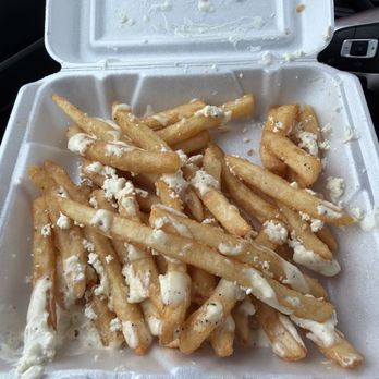 Gyro 360 - Half feta fries - Mediterranean Near Me - Denton, Texas