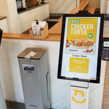 Starbird Chicken - Touch-screen ordering stations (with sanitization gear)! - Chicken Shop Near Me - Campbell, California Starbird Chicken - Touch-screen ordering stations (with sanitization gear)! - Chicken Shop Near Me - Campbell, California