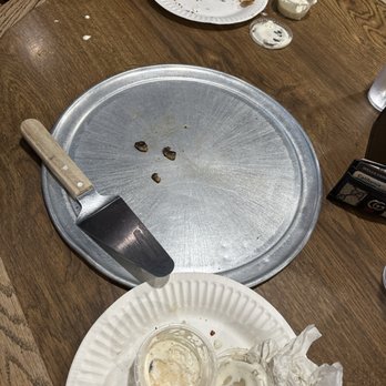 Massimo's Pizza - Empty plates - Pizza Near Me - Huntington Beach, California Massimo's Pizza - Empty plates - Pizza Near Me - Huntington Beach, California