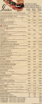 Menu photo 8 Bellacino's Pizza & Grinders Sylvan Lake, MI Menu photo 8 Bellacino's Pizza & Grinders Sylvan Lake, MI