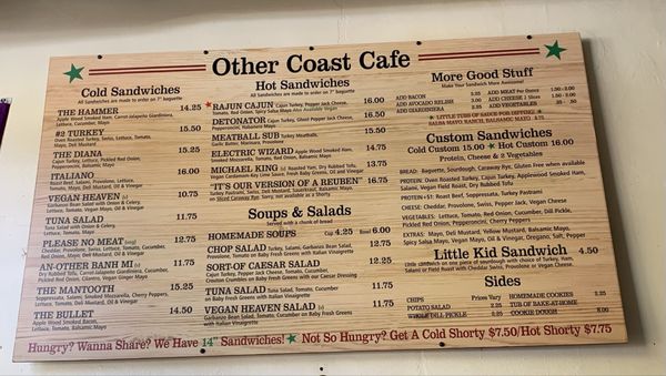 Menu photo 2 Other Coast Cafe - Ballard Seattle, WA Menu photo 2 Other Coast Cafe - Ballard Seattle, WA