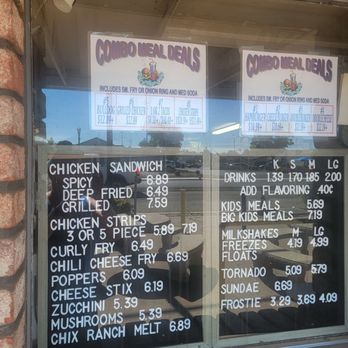 Ice Burgie - Menu July 2026 - American Near Me - Gridley, California
