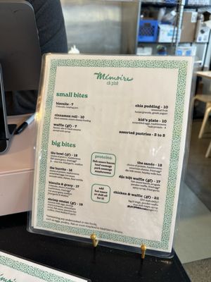 Menu photo 5 Mémoire Cà Phê Portland, OR