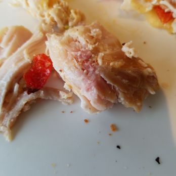 Panera Bread - Raw chicken very undercooked I will not sit here and eat raw E. COLI - Salad Near Me - Southington, Connecticut Panera Bread - Raw chicken very undercooked I will not sit here and eat raw E. COLI - Salad Near Me - Southington, Connecticut
