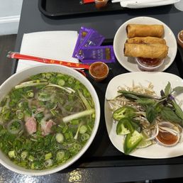Rare steak pho